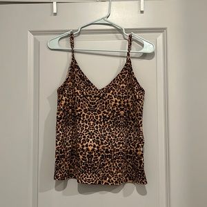 Leopard print Nine Britton cami, size small